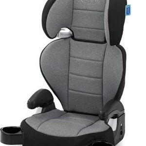 Graco Gray and Black Booster Car Seat see photos for description